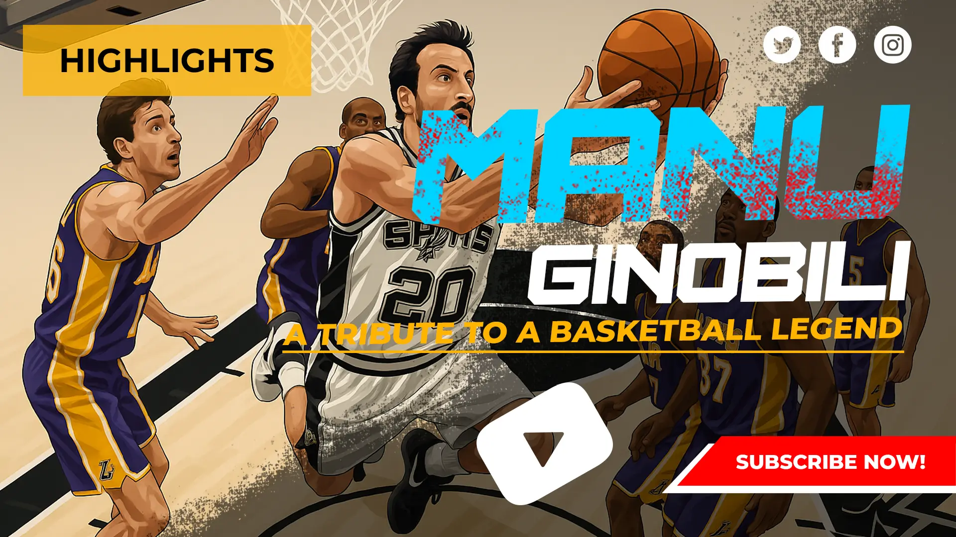 Manu Ginobili Highlights