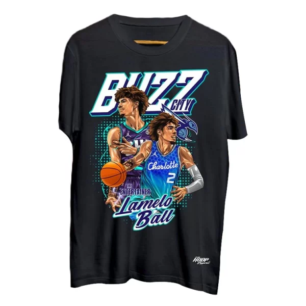 Buzz City T Shirt Black