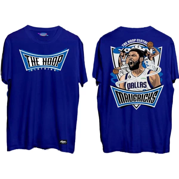 Kyrie Irving Dallas T Shirt Blue