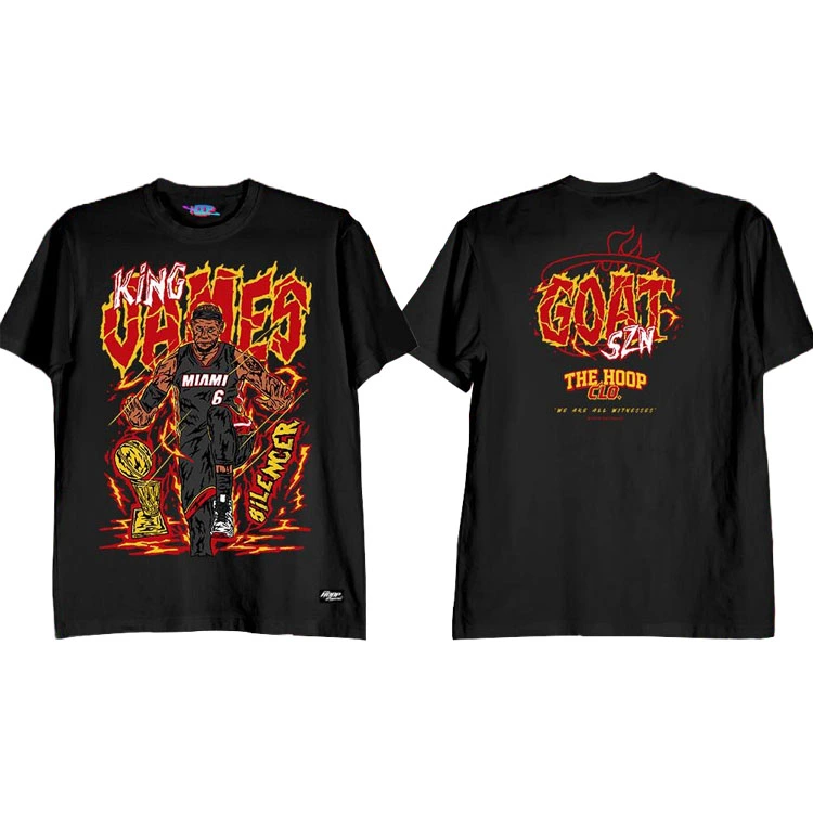 Vintage LeBron GOAT T Shirt: Classic Design