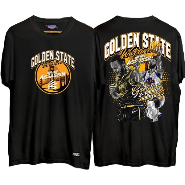 Steph Curry baby Faced Assassin T Shirt Black
