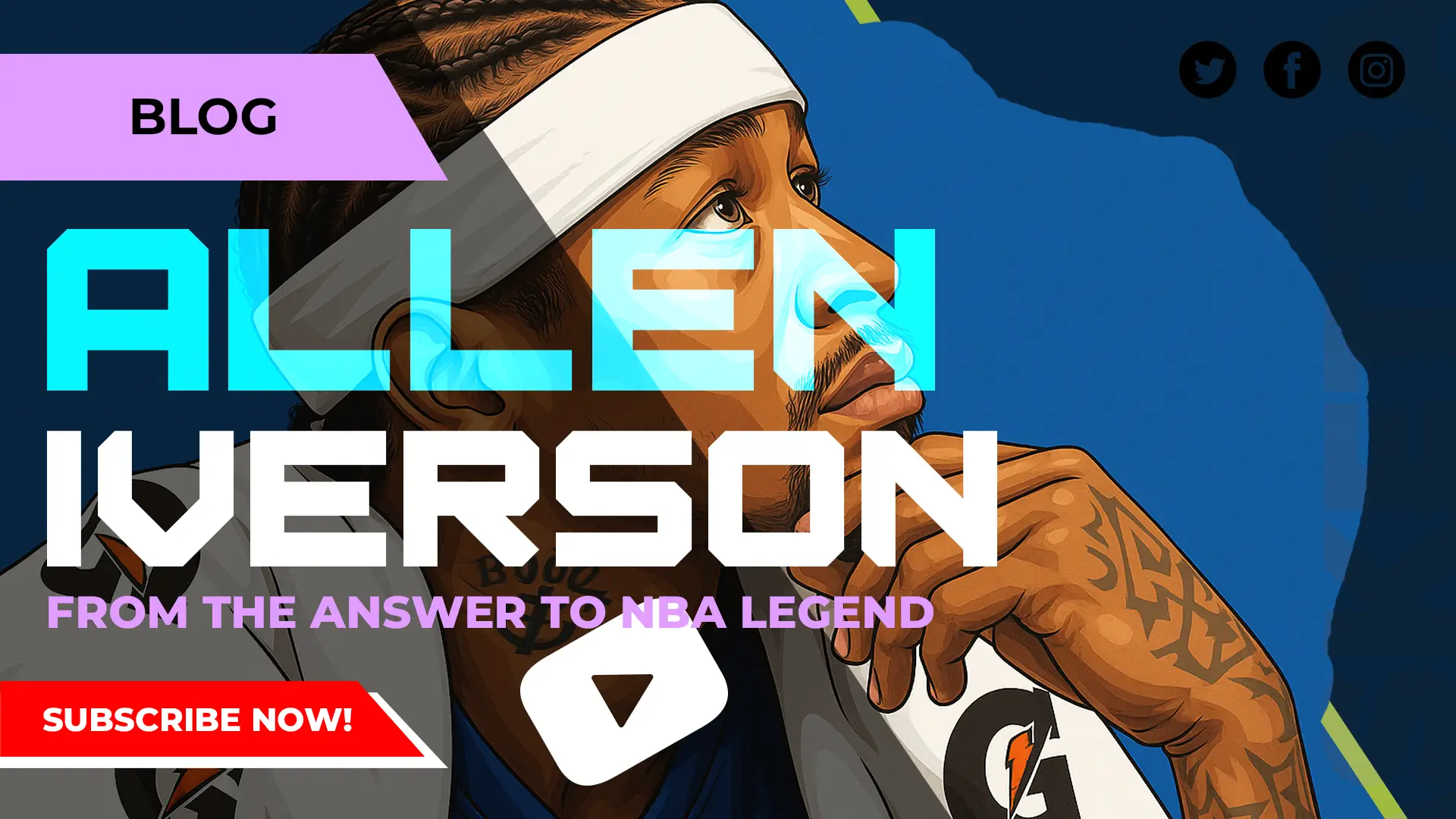 Allen Iverson Career Answer NBA Legend