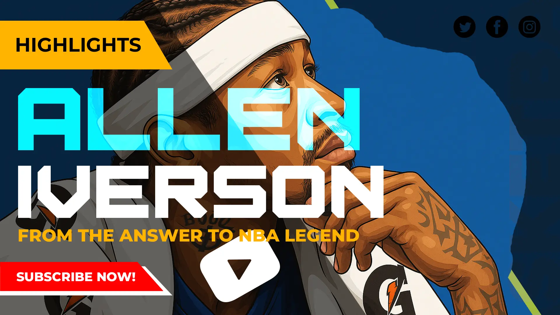 Allen Iverson Career Answer NBA Legend