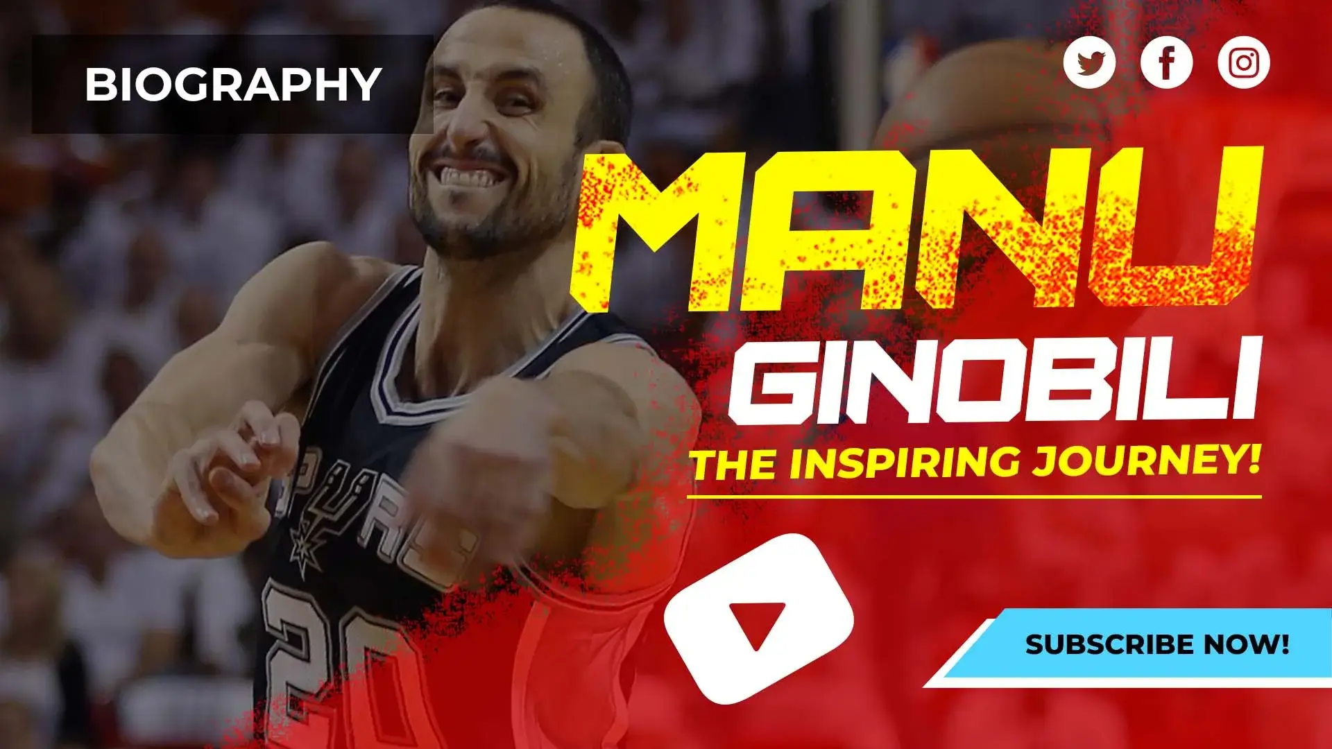 The Inspiring Journey of Manu Ginobili: A Comprehensive Biography