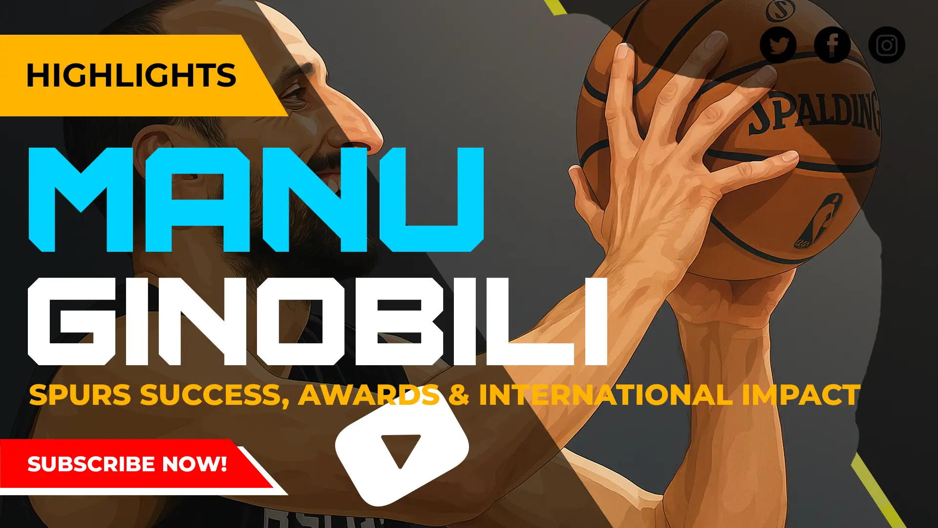 NBA Basketball Legend Manu Ginobilis Remarkable Career