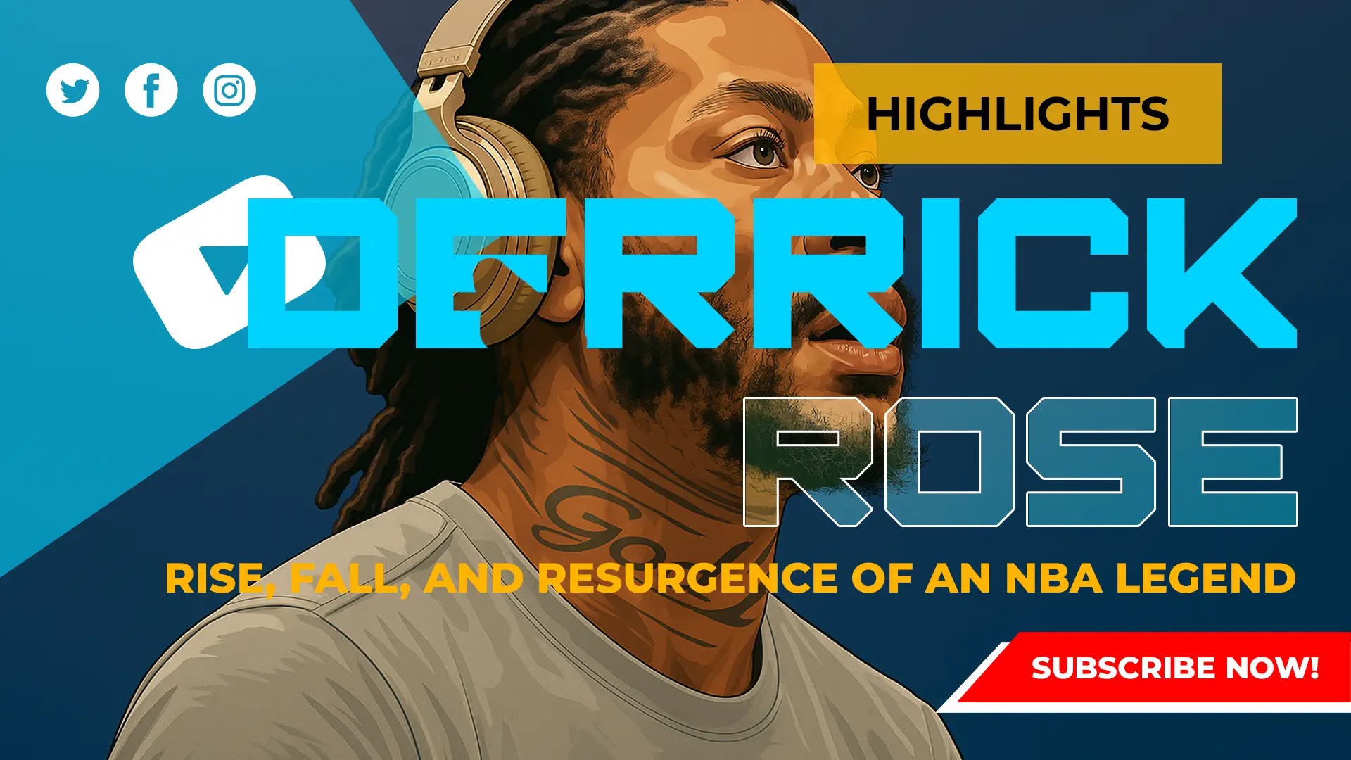 Derrick Rose Biography: The Rise, Fall, and Resurgence of an NBA Legend