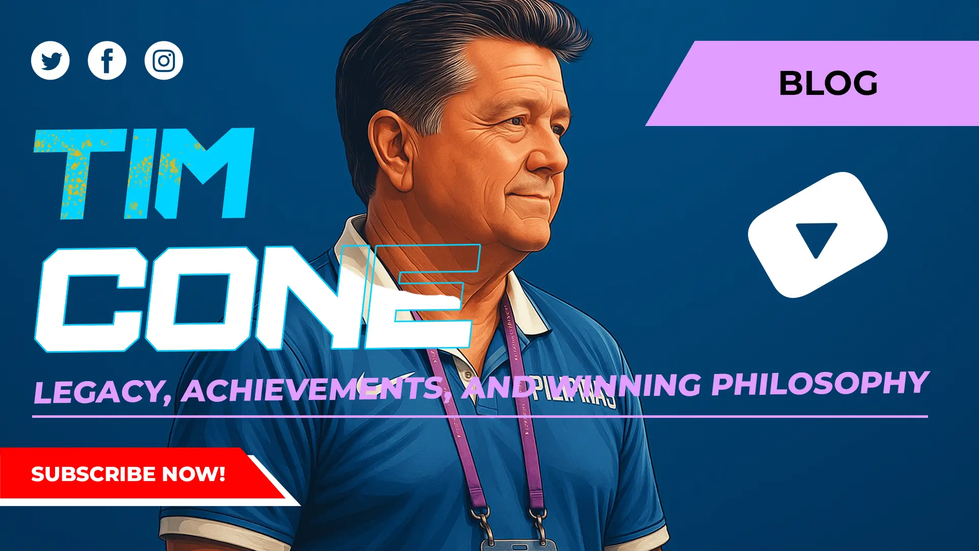TIm Cone Coaching Legacy Achievements Winning Philisophy