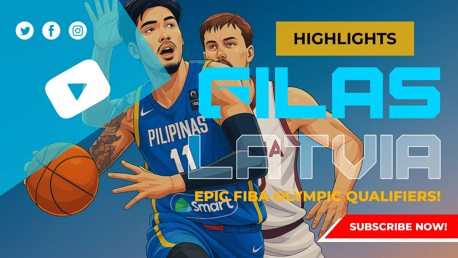 Gilas Latvia FIBA Olympic Qualifiers