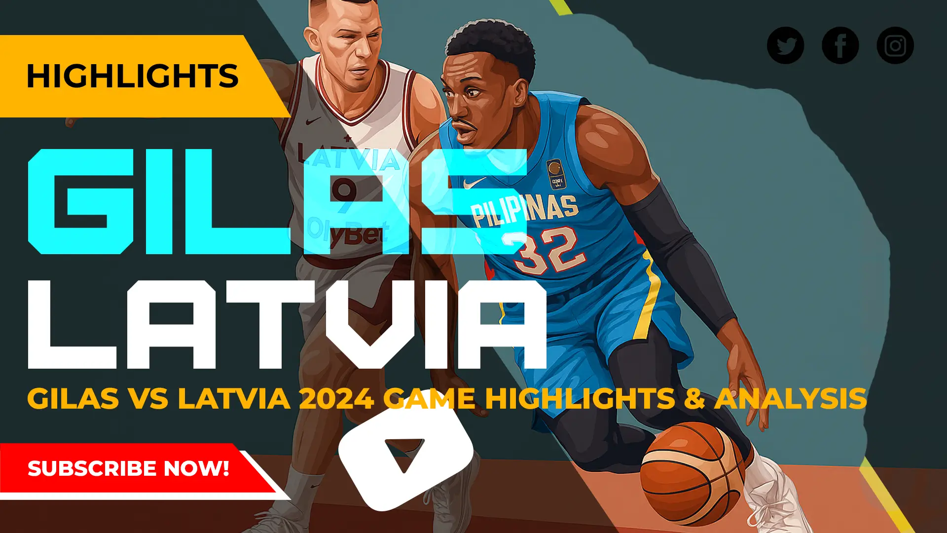 Gilas vs Latvia 2024 Highlights