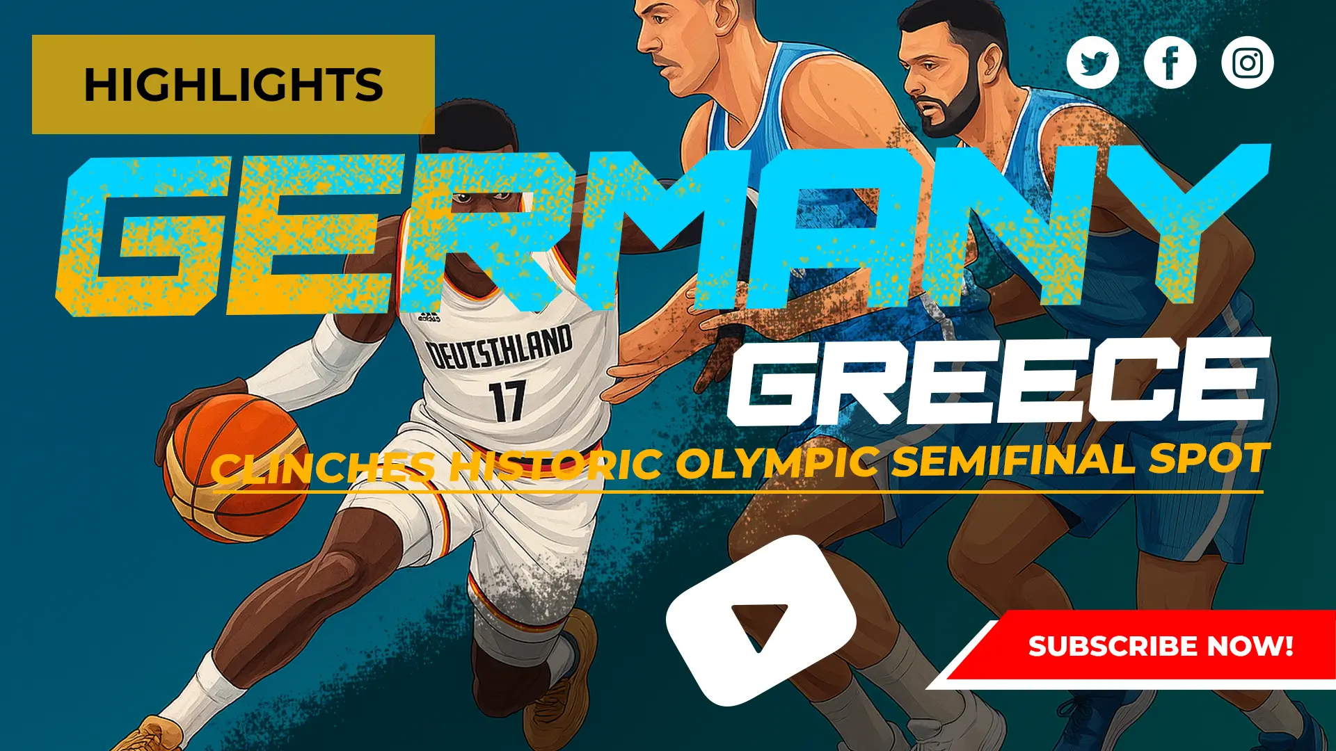 Greece vs Germany Olympics 2024