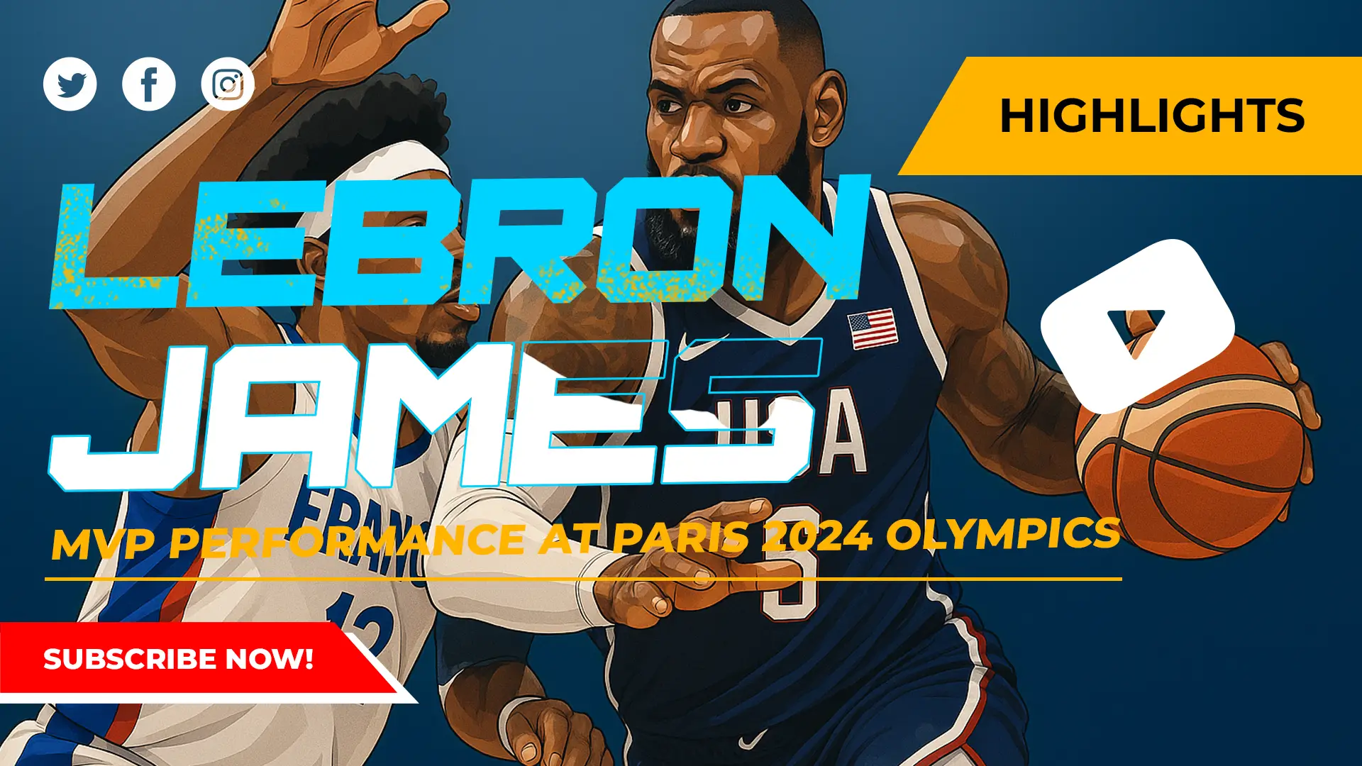 Paris Olympic Basketball MVP