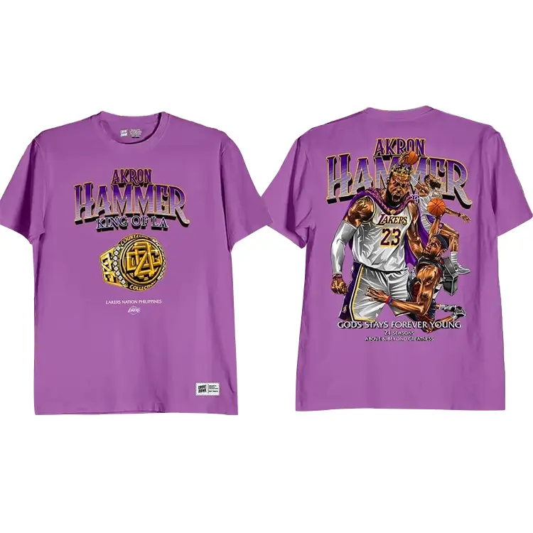 Akron Hammer King of LA Lebron James Lilac Akron Hammer King of LA Lebron James Lilac