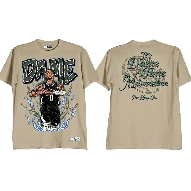 Dame Time Shirt Milwaukee Khaki Dame Time Shirt Milwaukee Khaki