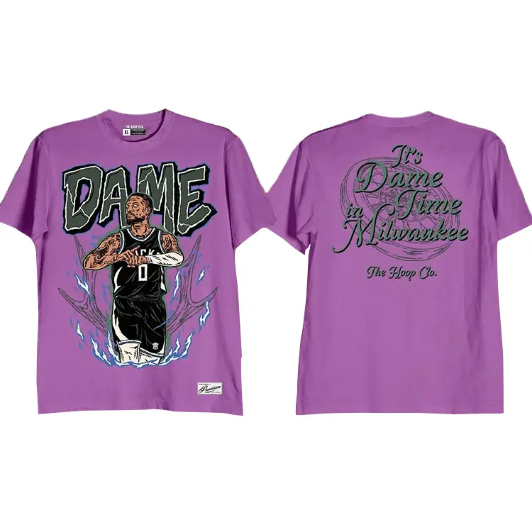 Dame Time Shirt Milwaukee Lilac Dame Time Shirt Milwaukee Lilac