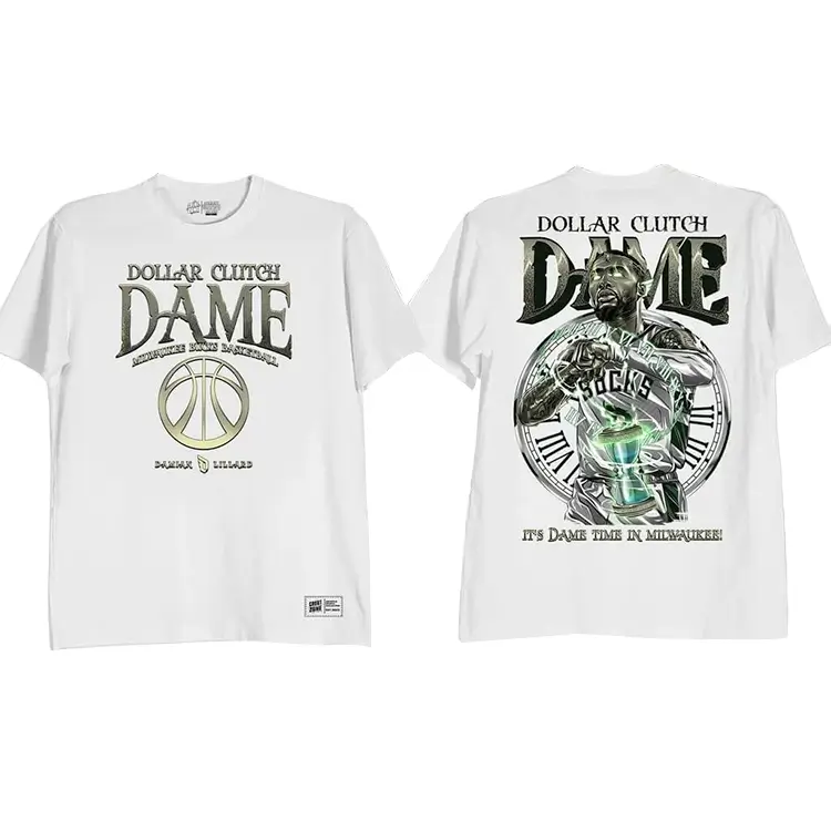 Dollar Clutch Dame Shirt White Dollar Clutch Dame Shirt White