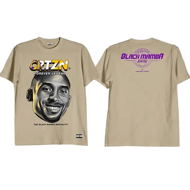 Forever Legend Kobe Bryant Shirt Khaki Forever Legend Kobe Bryant Shirt Khaki