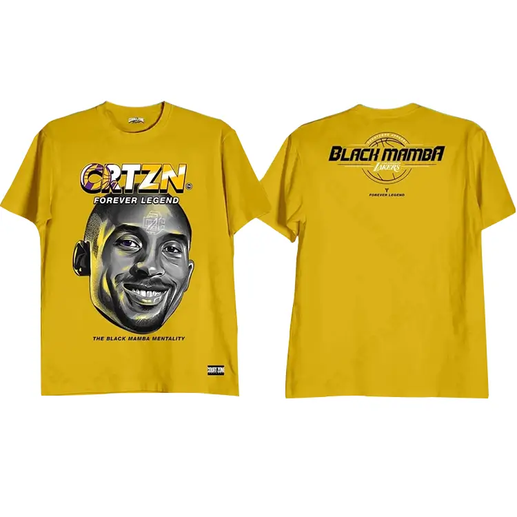 Forever Legend Kobe Bryant Shirt Mustard Forever Legend Kobe Bryant Shirt Mustard