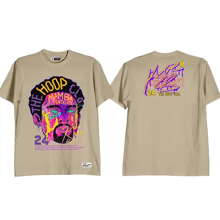 Kobe Mamba Big Face Shirt Khaki Kobe Mamba Big Face Shirt Khaki