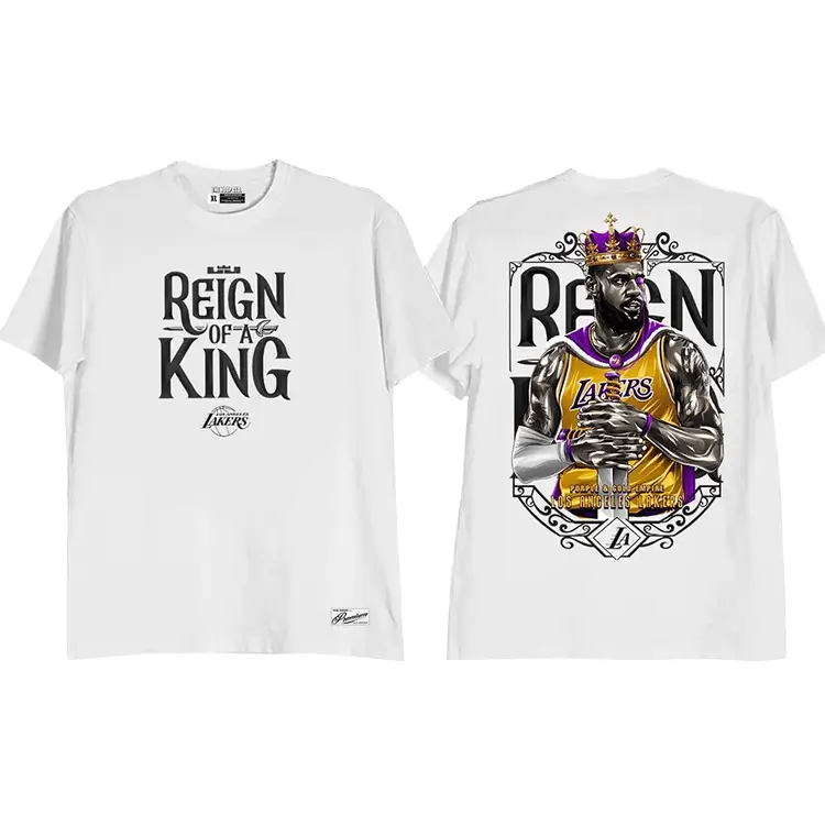 Reign of a King Lebron James Shirt White Reign of a King Lebron James Shirt White