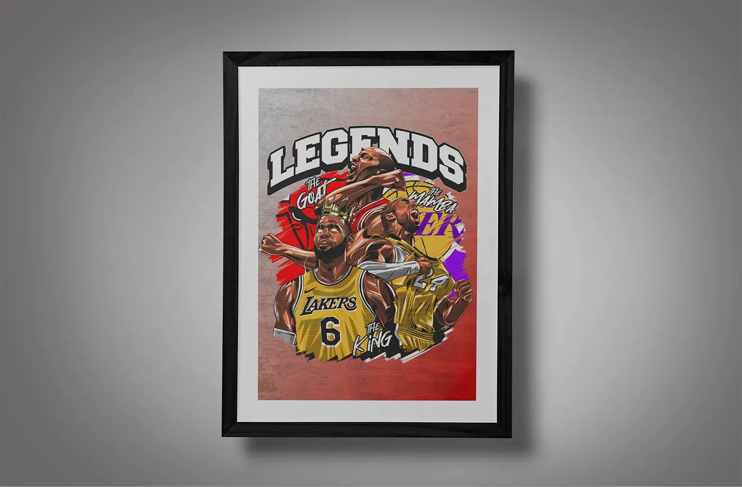 NBA Legends Blue Green BG Mockup 01 NBA Legends Blue Green BG Mockup 01