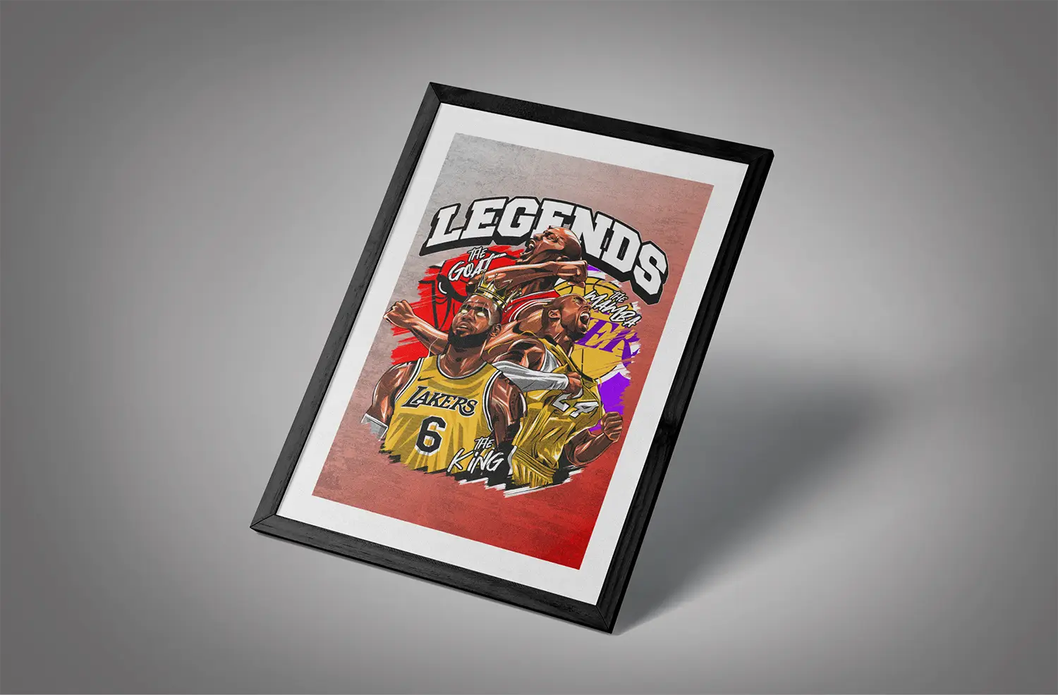 NBA Legends Blue Green BG Mockup 02 NBA Legends Blue Green BG Mockup 02