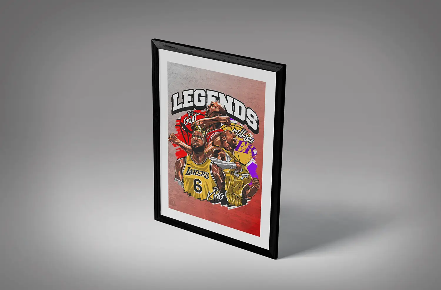 NBA Legends Blue Green BG Mockup 03 NBA Legends Blue Green BG Mockup 03