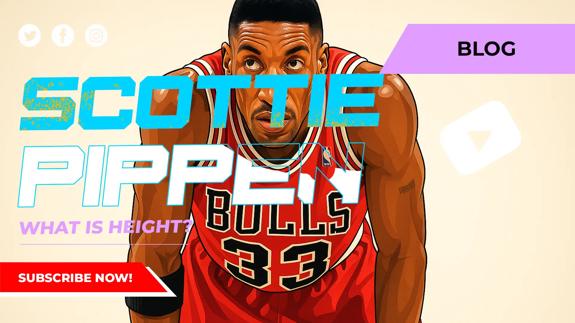 Scottie Pippen Height