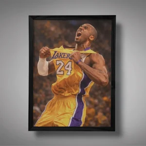Kobe Bryant Roar Wall Art