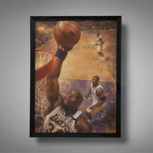 Shaquille O’Neal Apex Predator Wall Art