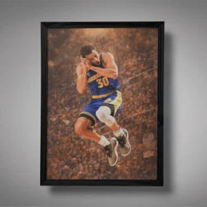 Stephen Curry Night Night Air Wall Art