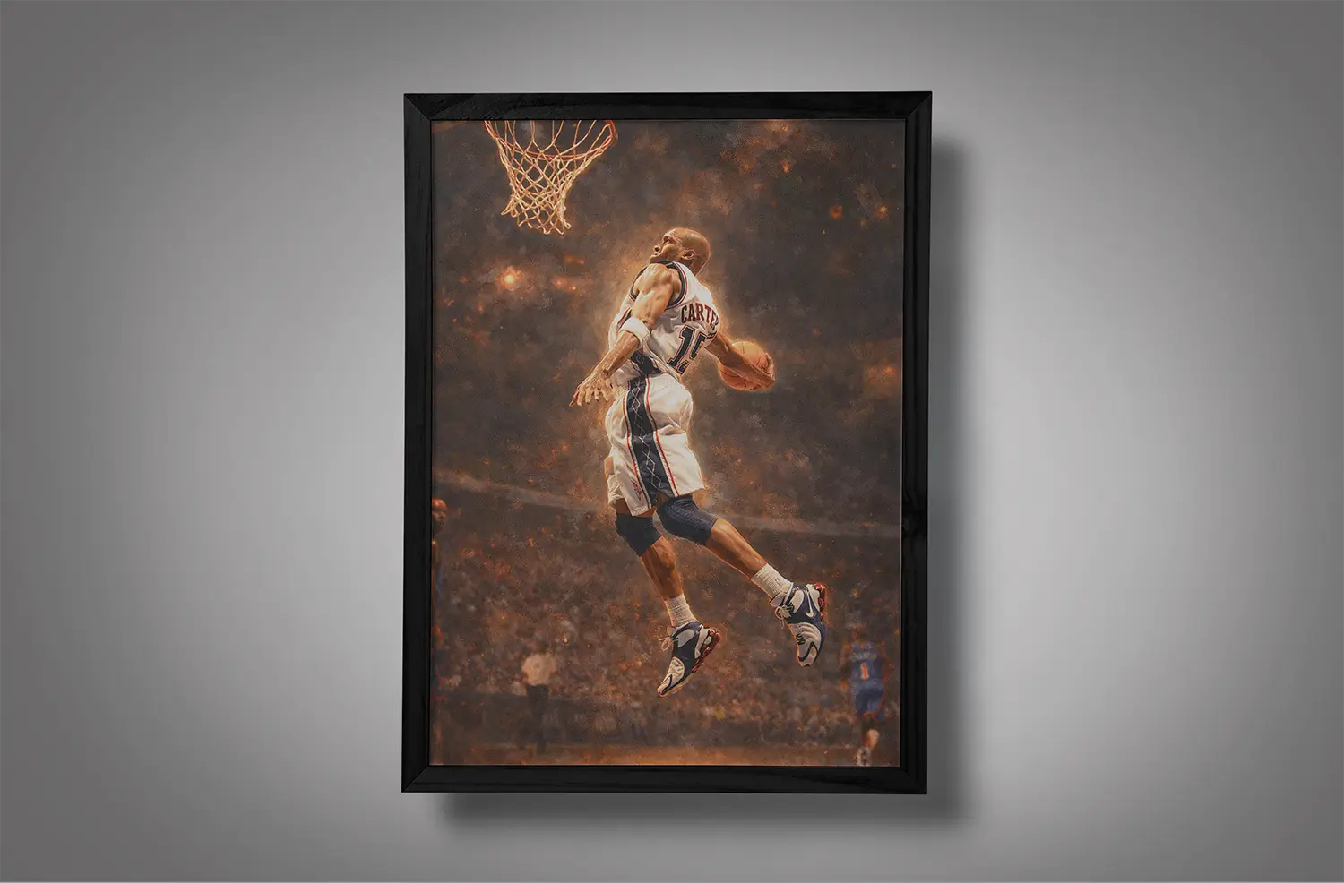 Vince Carter 360 Dunk Wall Art
