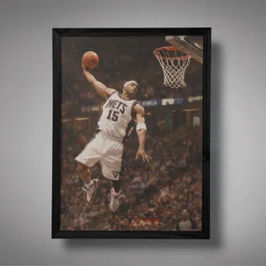 Vince Carter Fly High Dunk Wall Art