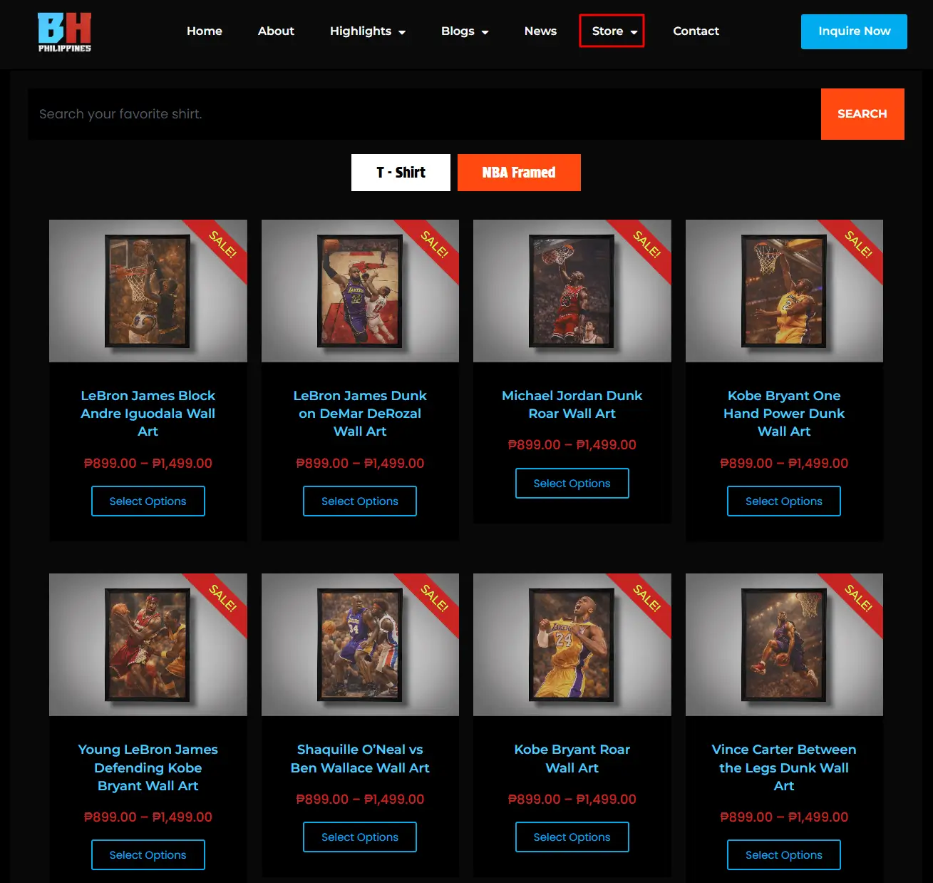 Browse Our Products