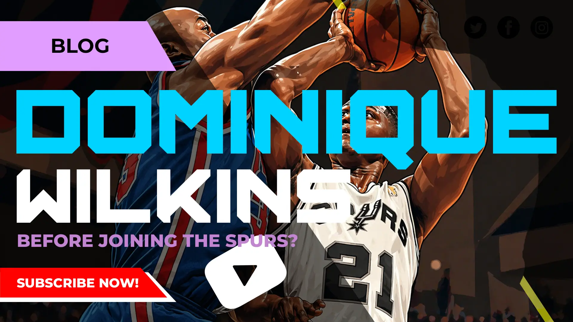 Dominique Wilkins Spurs