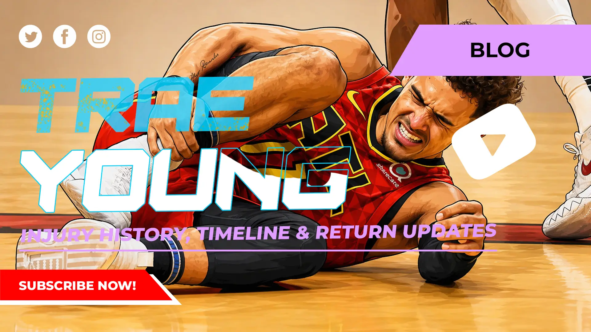 Trae Young Injury History Timeline
