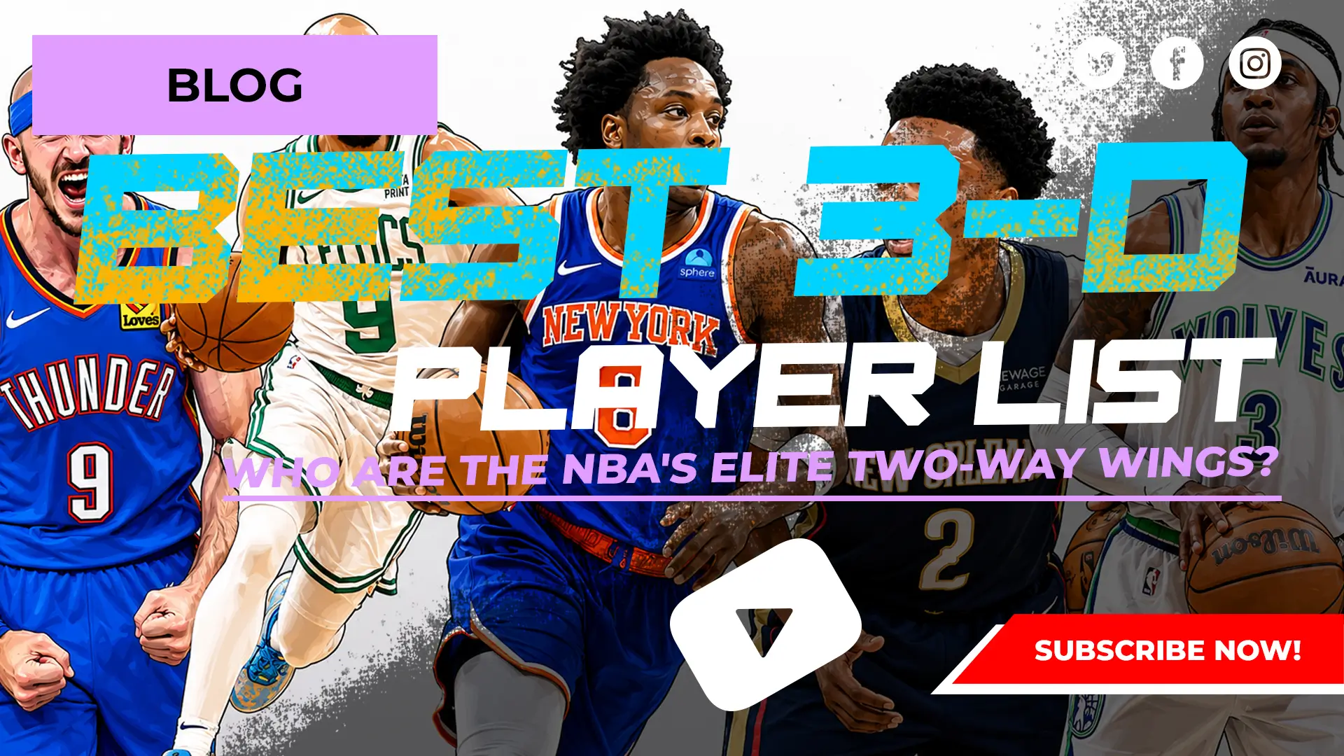 Best 3 and D Players List