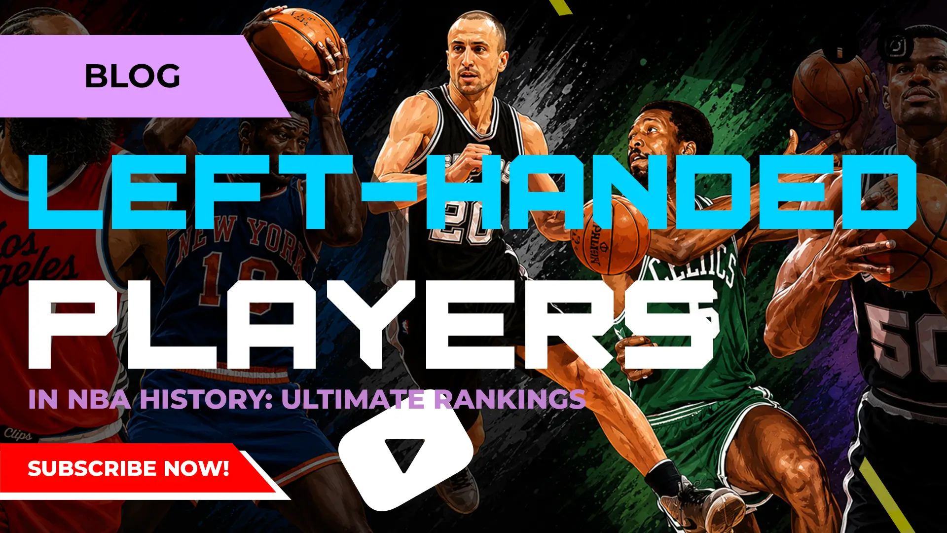 Best Left Handed Players NBA History