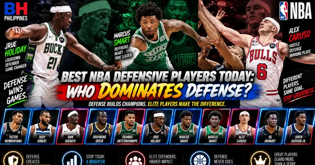best NBA Defensive Players Today