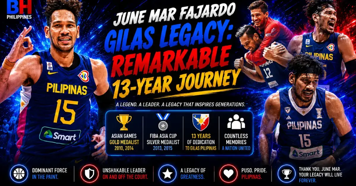 June Mar Fajardo Gilas Legacy