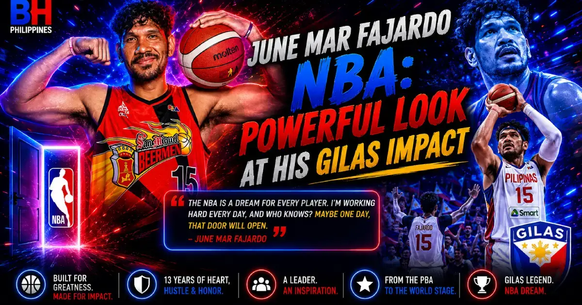 June Mar Fajardo NBA