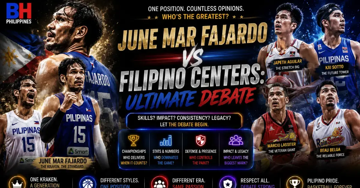 June Mar Fajardo vs Filipino Centers