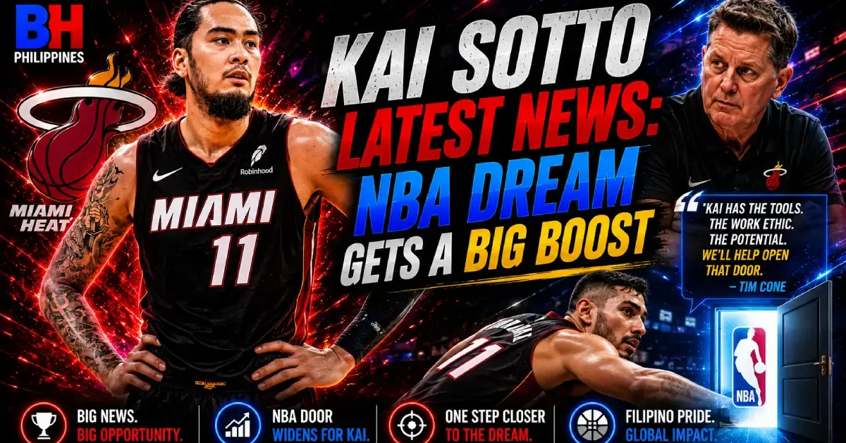 Kai Sotto Latest News
