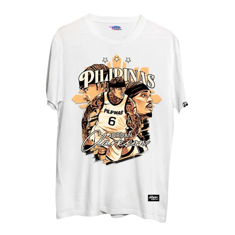 Jordan Clarkson Pilipinas T Shirt White