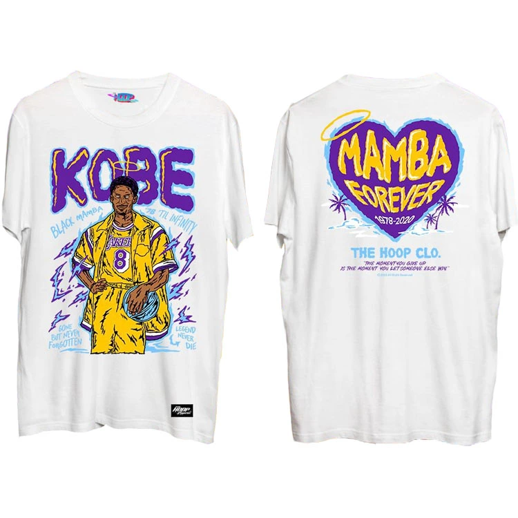 Kobe Mamba Forever T Shirt - White