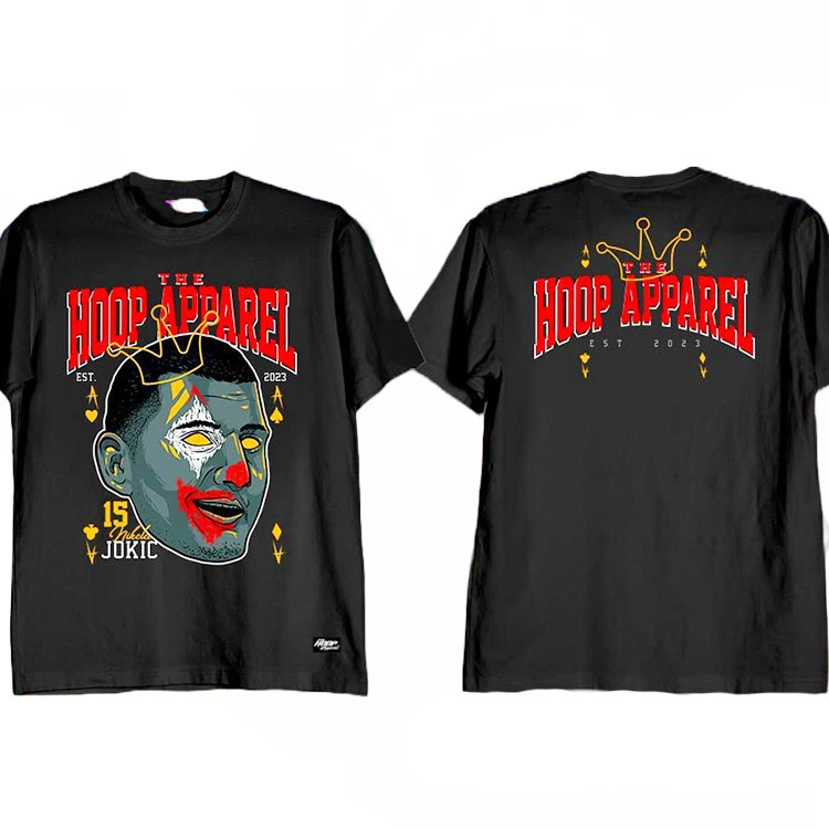 Nikola Jokic Joker T Shirt - Black