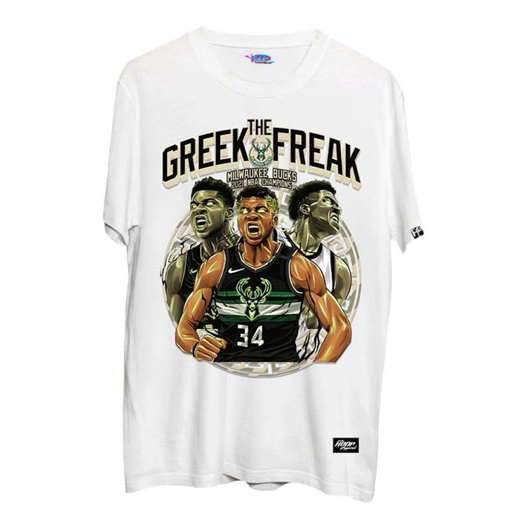The Greek Freak T Shirt - White The Greek Freak T Shirt - White