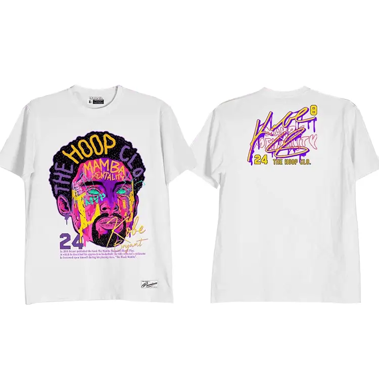 Kobe Mamba Big Face Shirt White Kobe Mamba Big Face Shirt White