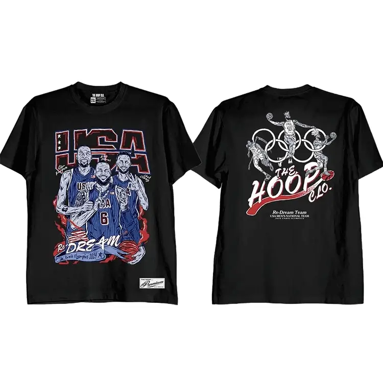 Re Dream Team Shirt Black