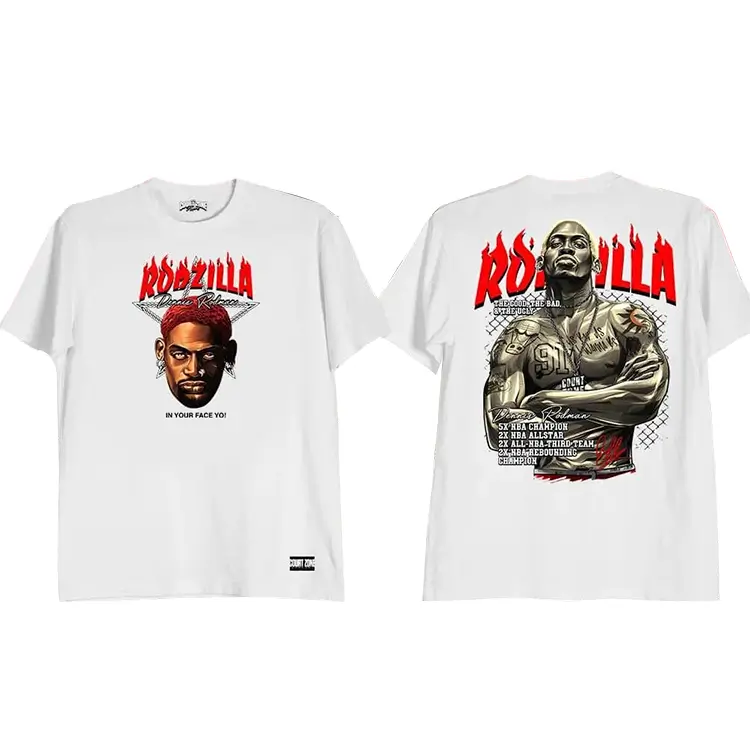 Rodzilla Dennis Rodman White Rodzilla Dennis Rodman White